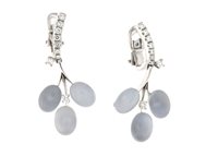 Orecchini Chimento Donna in Oro bianco Diamante 1O06240B1500P